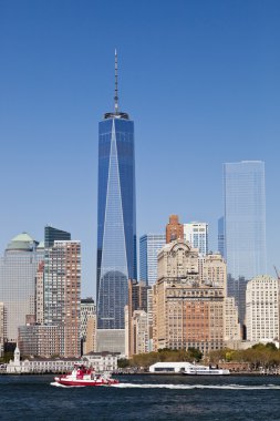 New York, Amerika Birleşik Devletleri - aşağı Manhattan özgürlük Kulesi