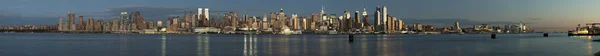 Nueva York, Estados Unidos - Panorama de Uptown a Downtown — Foto de Stock