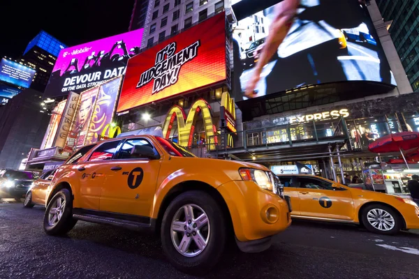 НЬЮ-ЙОРК Сити, США - Таймс-сквер — стоковое фото