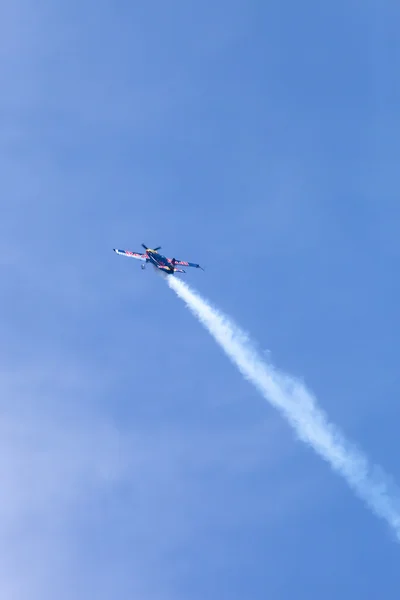 Peter besenyei aus Ungarn auf der Airshow "der Tag auf Sendung" — Stockfoto