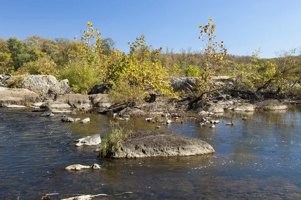 Río Potomac en otoño — Foto de Stock