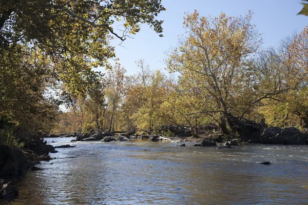 Río Potomac en otoño — Foto de Stock