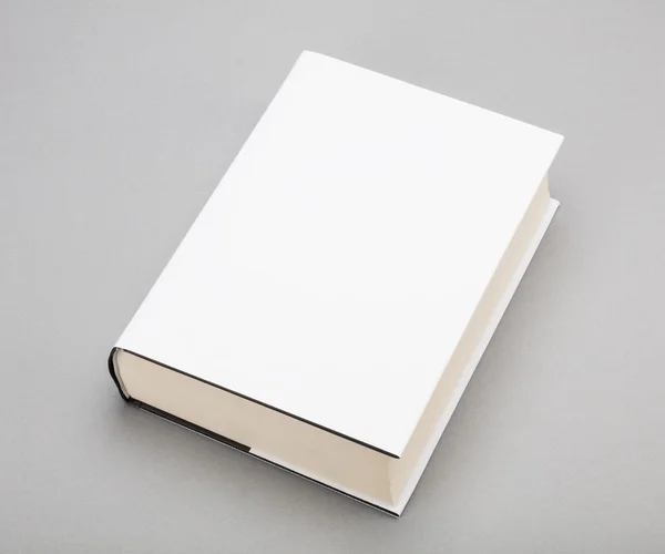 Livro em branco capa branca 6 x 8,5 in — Fotografia de Stock