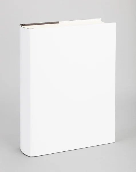 Lege witte boekomslag 6 x 8,5 in — Stockfoto