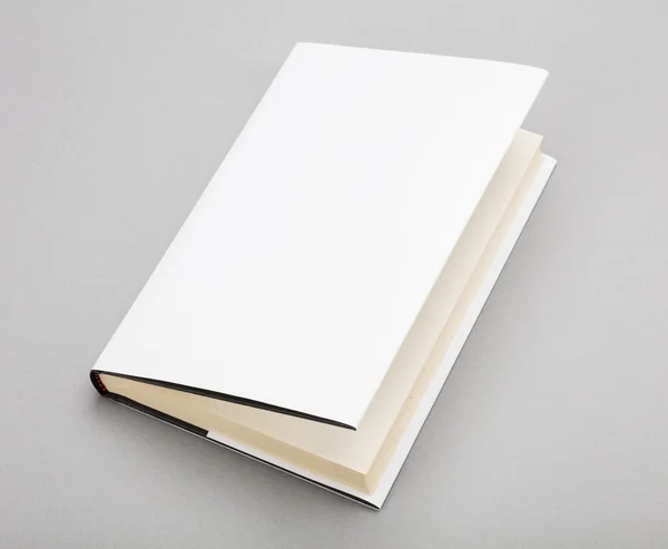 白い空白の本カバー 5, 5 x 8 ストック画像