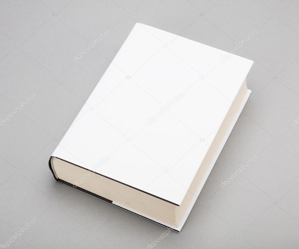 blank book white cover 6 x 8 5 in stock photo kropic 86315380