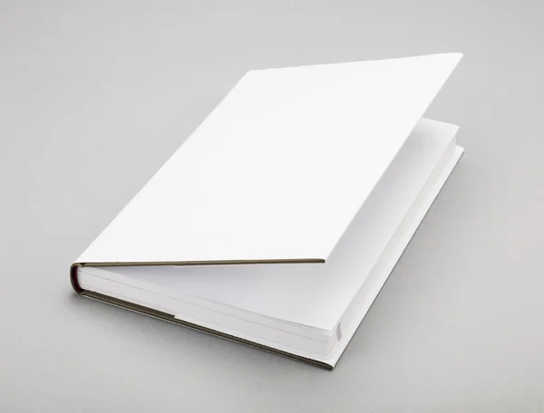 Blank book white cover 5,5 x 8,8 in — Stock Photo, Image