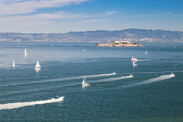 Alcatraz gefängnis in san francisco — Stockfoto