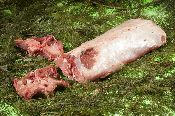 Fresh Boars Loin — Stock Photo, Image