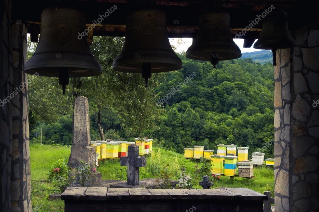 A church apiary. — Stock Photo © dilsaiat 92335014