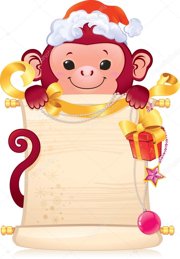 The Red Fire Monkey is a symbol of the new 2016 year.