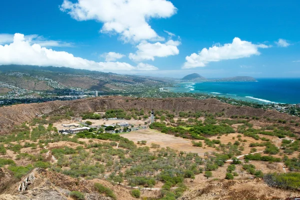 Diamond Head State Monument Park Trail fechar Honolulu em Oahu Ha — Fotografia de Stock