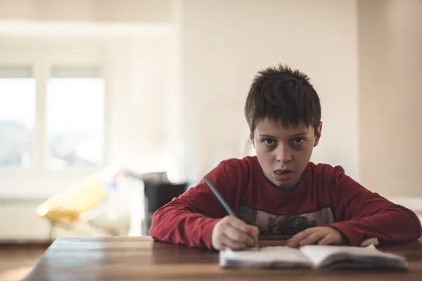 Retrato de niño de escuela primaria — Foto de Stock