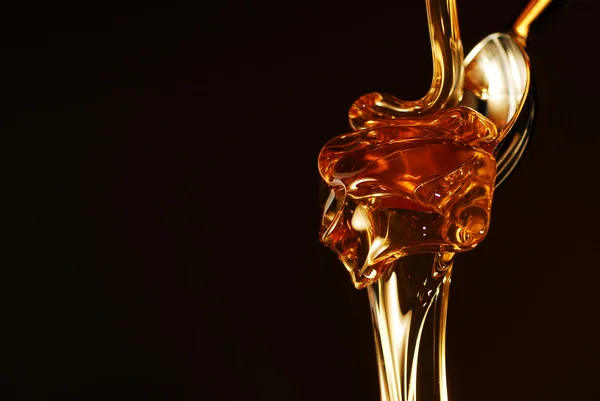 Golden honey — Stock Photo, Image