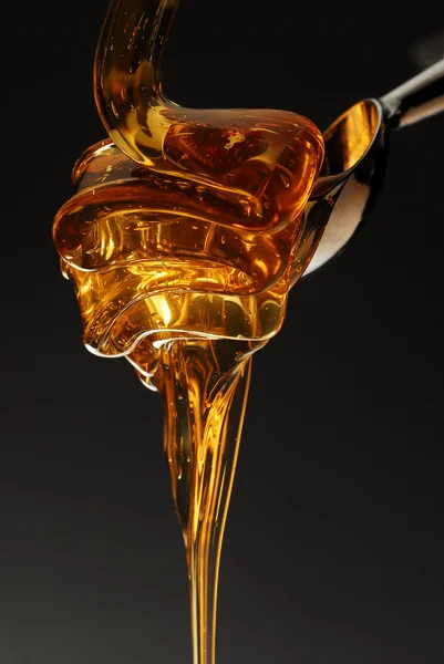 Honig verschüttet — Stockfoto