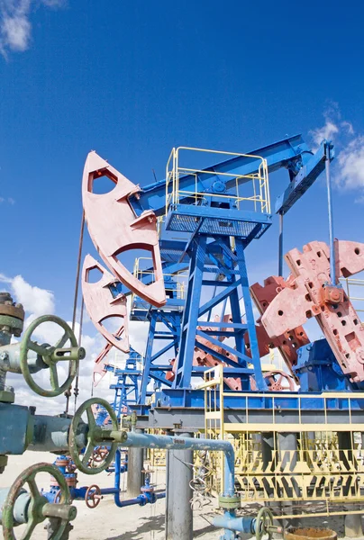 Pompe per olio da lavoro — Foto Stock