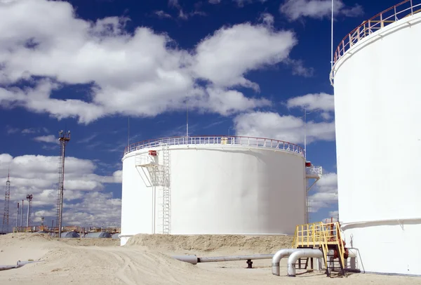 Gas refinery station — Stock Photo, Image