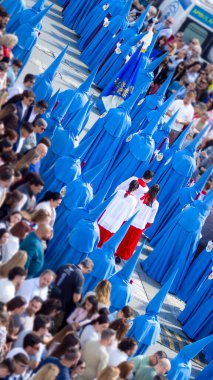 Kutsal Hafta Paskalya Geçidi. İspanya, Jerez de la Frontera, 18 Nisan 2025.