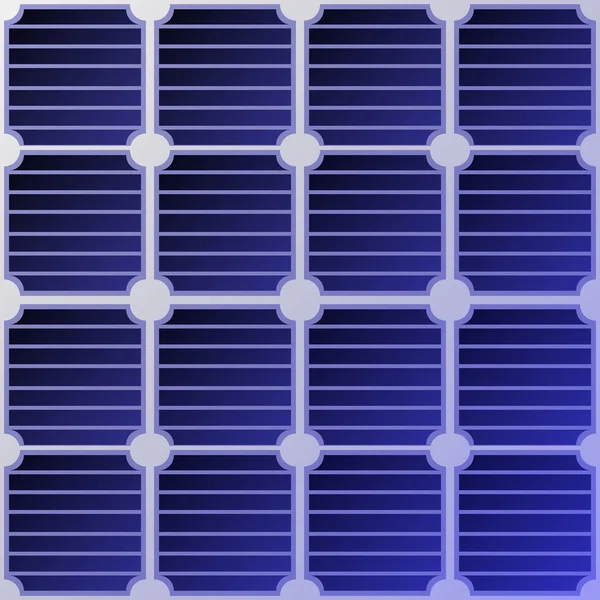 Solarmodul — Stockvektor