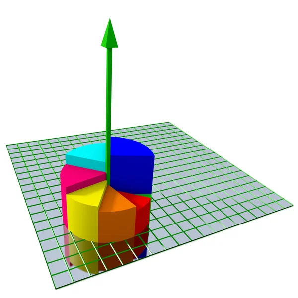 Gráfico de negocios — Foto de Stock