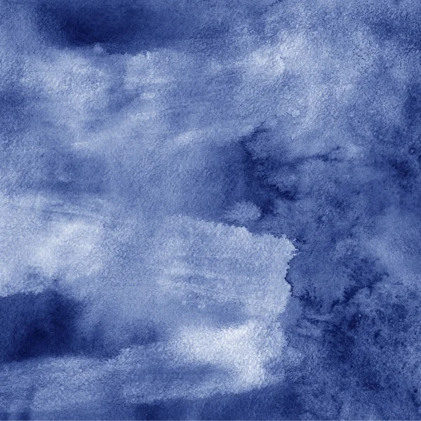 Tempestade aquarela pintura abstrato fundo com relâmpago — Fotografia de Stock