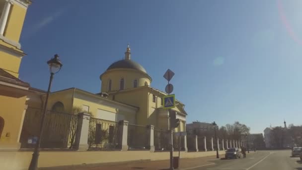 MOSCOW, RÚSSIA - 17 de abril de 2016: centro histórico de Moscou — Vídeo de Stock