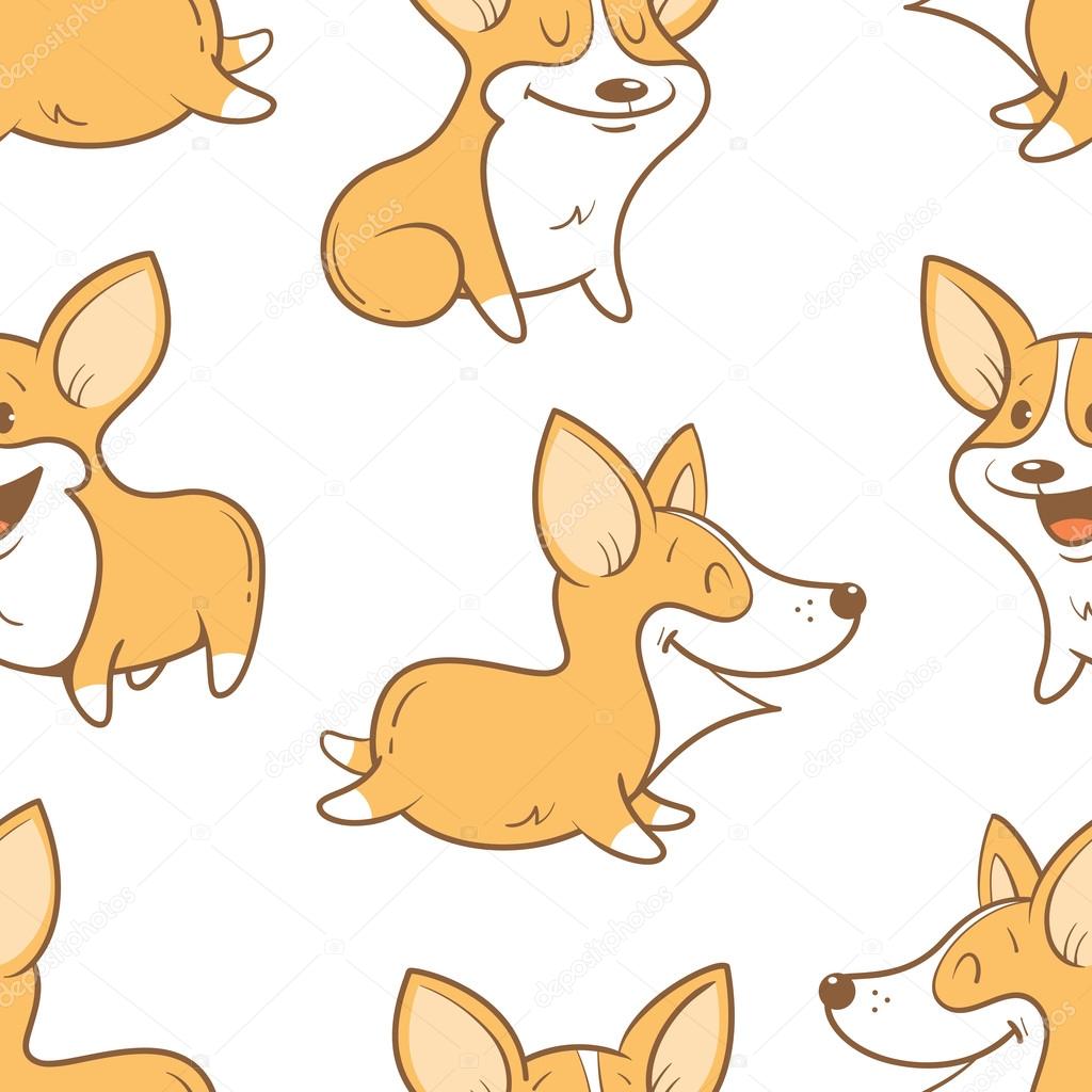 Vektorgrafiken Corgi Welpen Vektorbilder Corgi Welpen Depositphotos