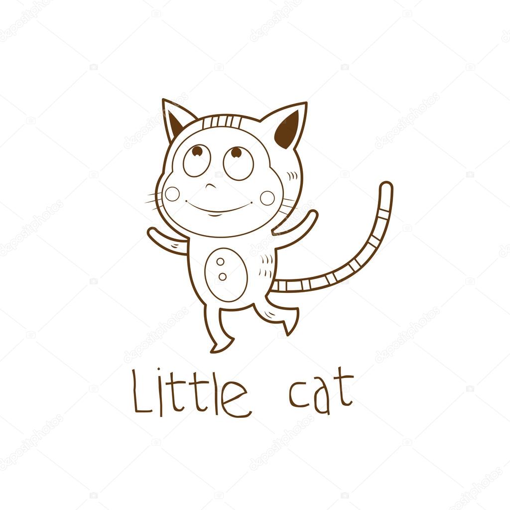 Carte Avec Petit Chat Image Vectorielle Par Voron4ihina C Illustration 7587 Carte Avec Petit Chat Image Vectorielle Par Voron4ihina C Illustration 7587