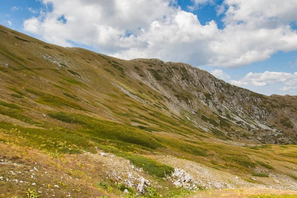 Talya Nın Lazio Şehrinde Yaz Günü Monte Terminillo Nun Bir — Stok fotoğraf