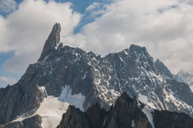 Mont Blanc Cable Car Courmayeur, Aosta Vadisi, İtalya. Alpler dünyanın sekizinci harikası, 360 terastan panoramik manzara