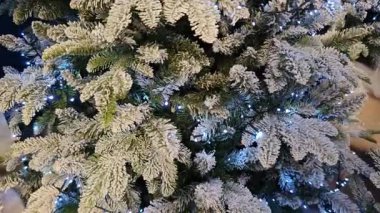 Evdeki Noel ağacı süslemelerini kapat.