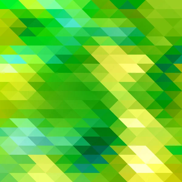 Yeşil soyut mozaik arka plan. vektör çizim. c parçası