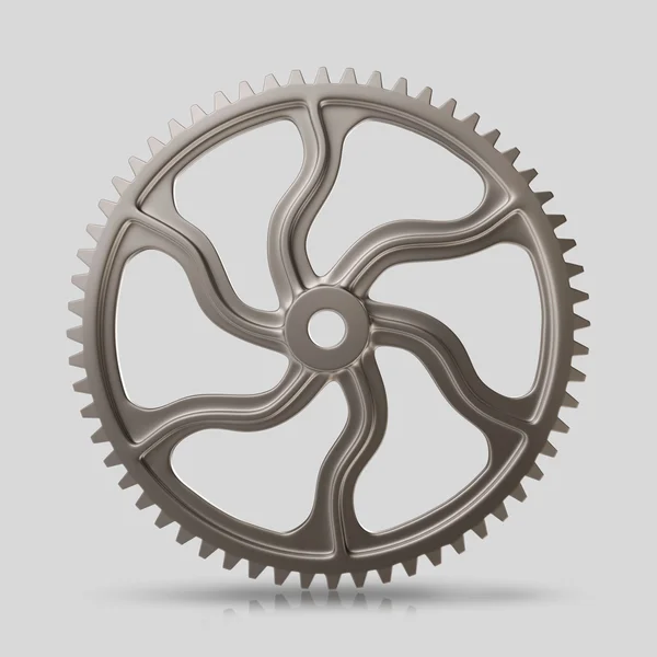 3d illustration. cogwheel on a white background. — Stock Photo, Image