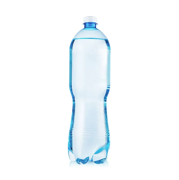 Пластиковая Бутылка Очищенной Водой Макет Бутылки Минеральной Воды Бутылка Изолирована — стоковое фото