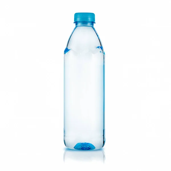 Пластиковая Бутылка Очищенной Водой Макет Бутылки Минеральной Воды Бутылка Изолирована — стоковое фото