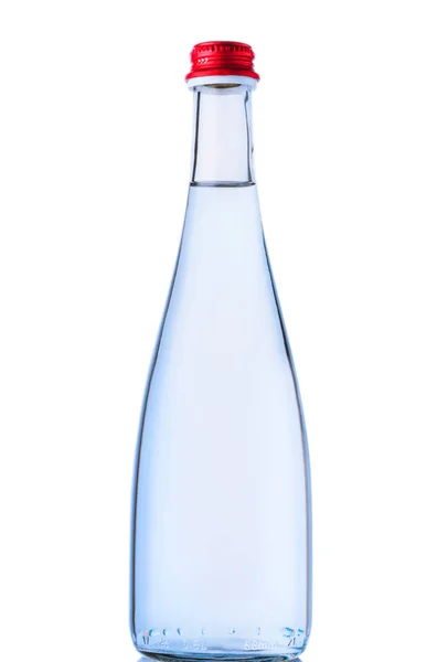 Garrafa Plástico Cinco Litros Para Água Purificada Isolada Fundo Branco — Fotografia de Stock