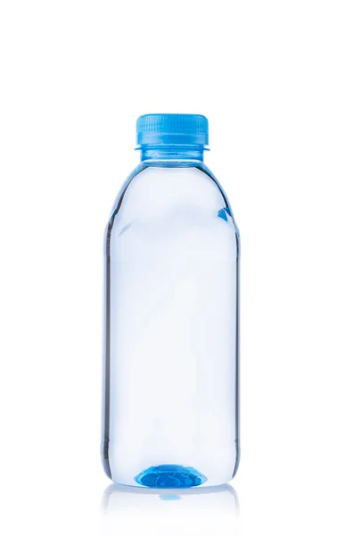 Kunststoff Fünf Liter Flasche Für Gereinigtes Wasser Isoliert Auf Weißem — Stockfoto