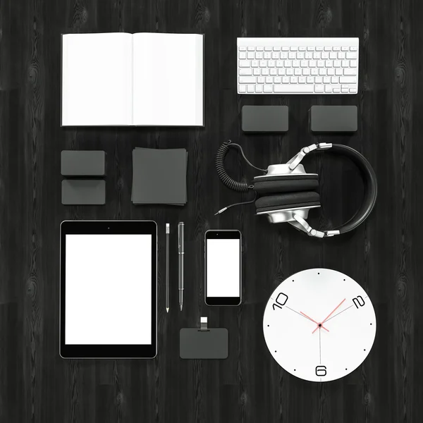 Modello di business Mockup — Foto Stock