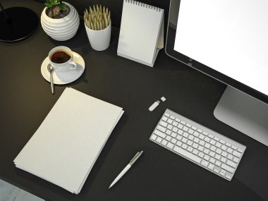 mockup iş şablonu.