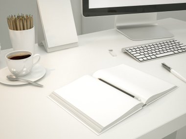mockup iş şablonu.