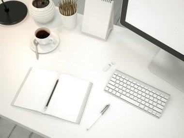 mockup iş şablonu.