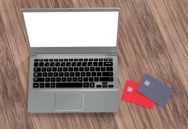 Mockup iş şablonu. Yüksek çözünürlüklü