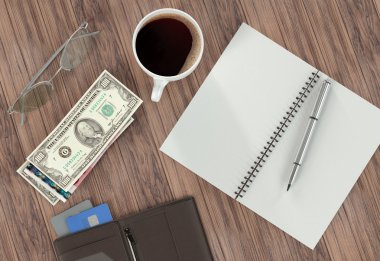 Mockup iş şablonu. Yüksek çözünürlüklü