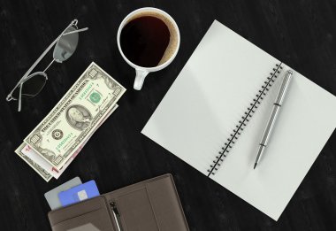 Mockup iş şablonu. Yüksek çözünürlüklü