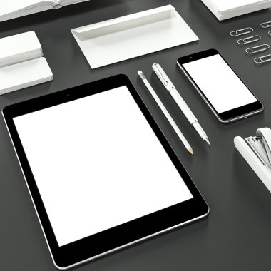 mockup iş şablonu.