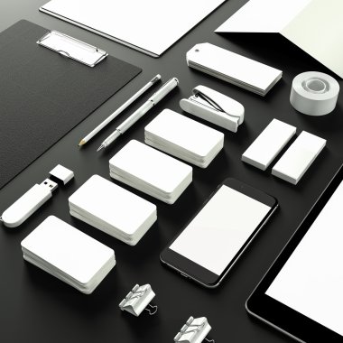 mockup iş şablonu.