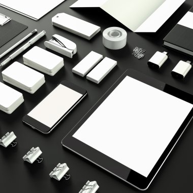 mockup iş şablonu.