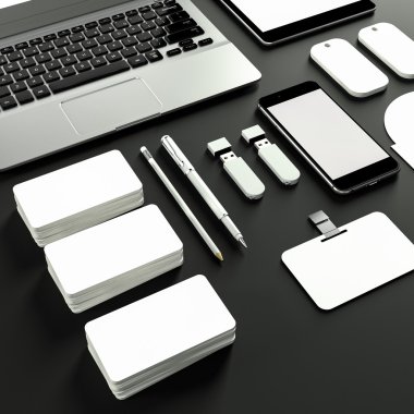 mockup iş şablonu.