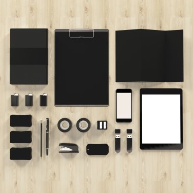 mockup iş şablonu.