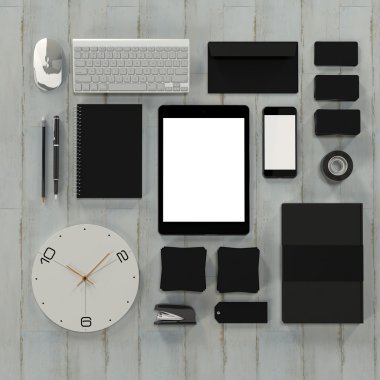 mockup iş şablonu
